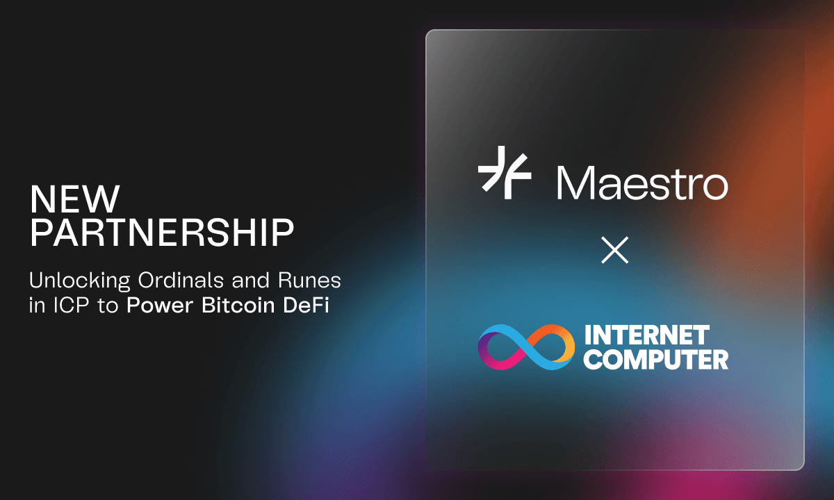 Maestro ICP Partnership Announcement