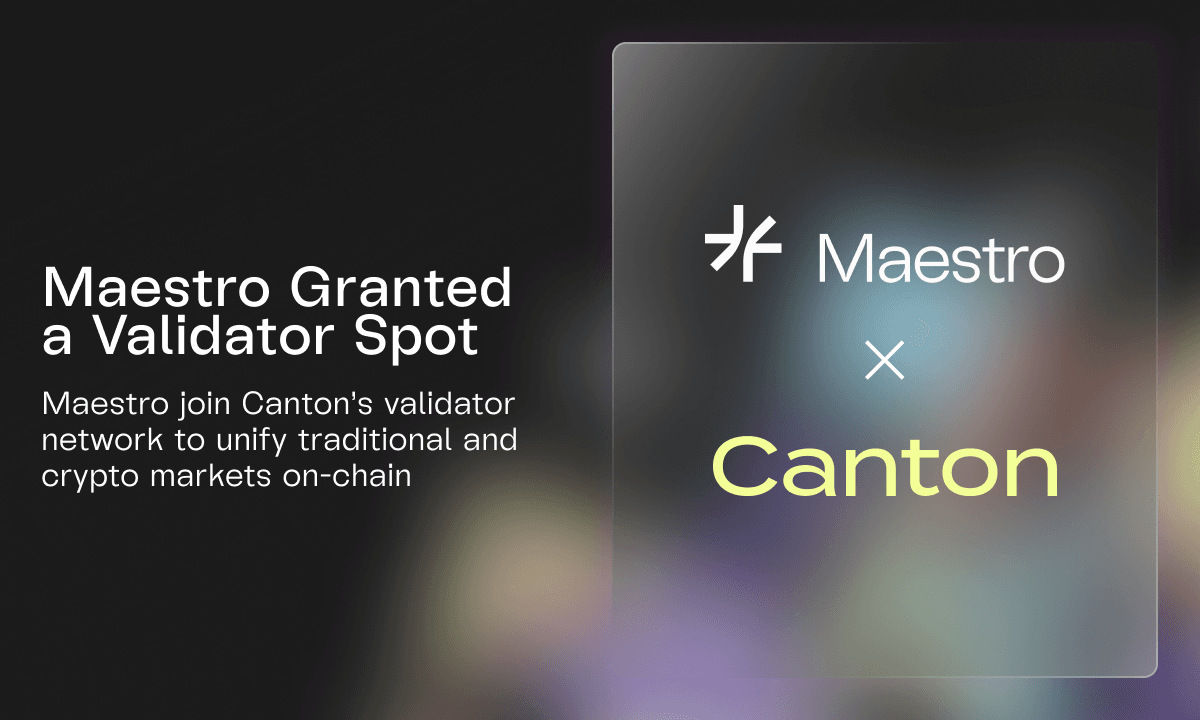 Canton Network: Unifying traditional and crypto markets on-chain